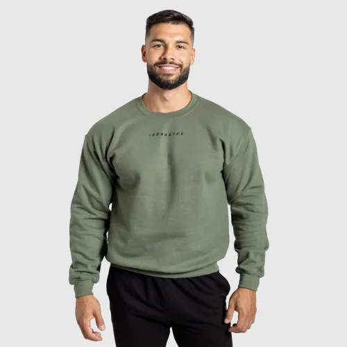 Hanorac bărbați Iron Aesthetics Unit, verde