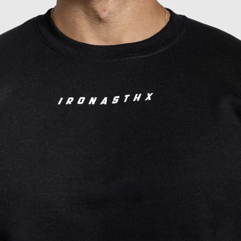 Hanorac bărbați Iron Aesthetics Unit, negru-6
