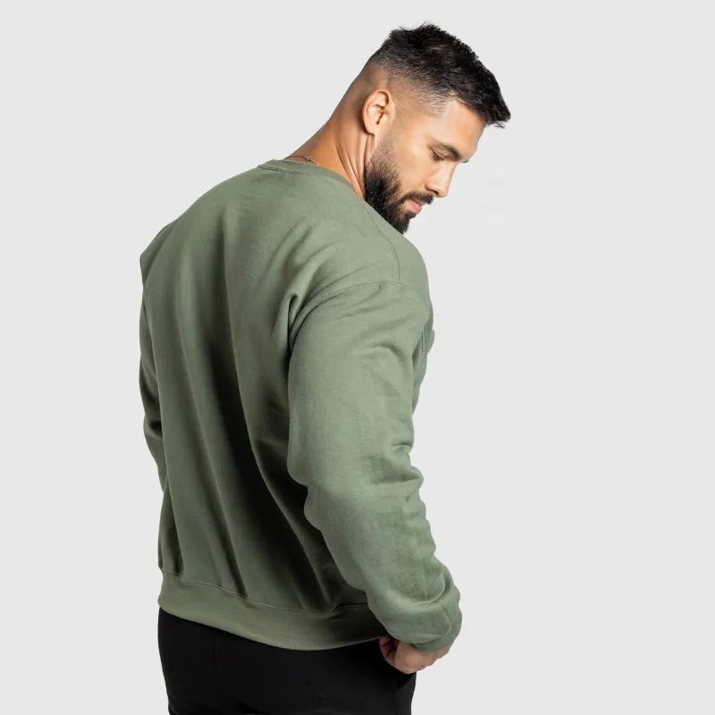 Hanorac bărbați Iron Aesthetics Unit, verde-6
