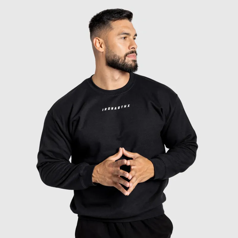 Hanorac bărbați Iron Aesthetics Unit, negru-3