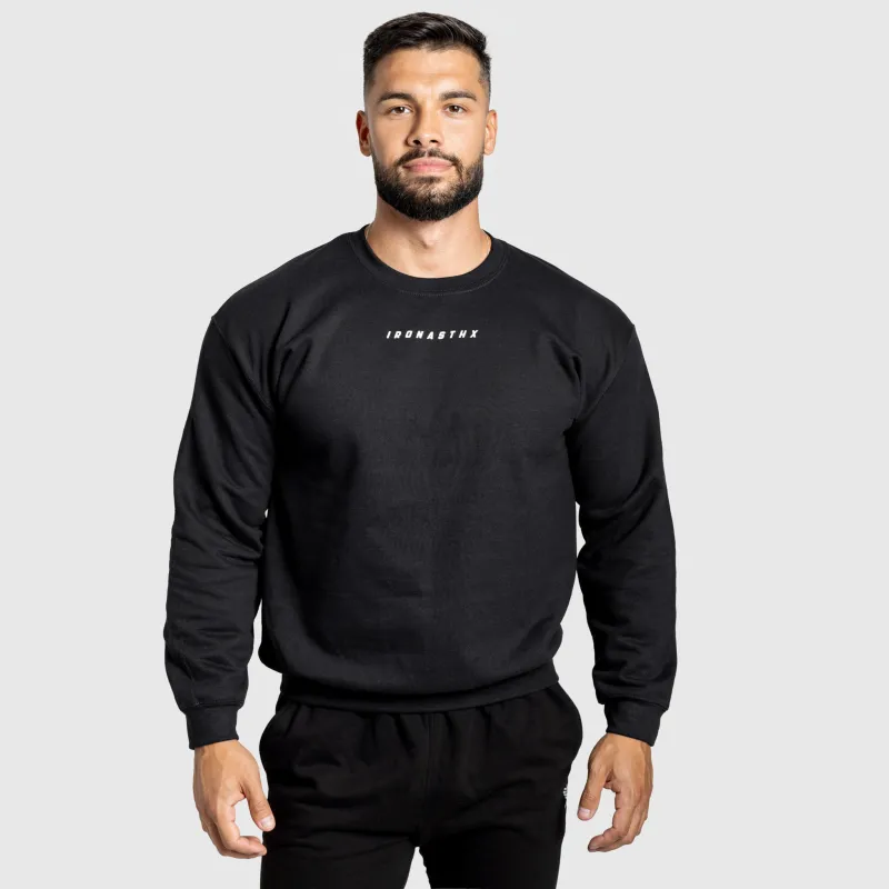 Hanorac bărbați Iron Aesthetics Unit, negru-1