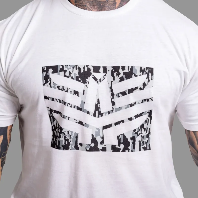 Tricou bărbați Iron Aesthetics Tactical, alb-2