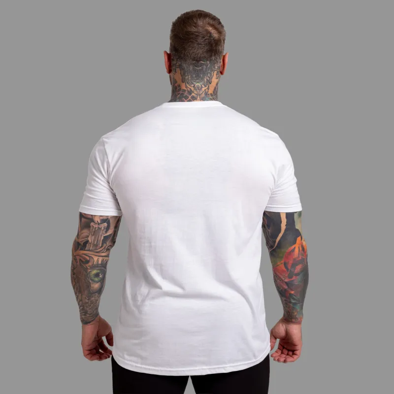 Tricou bărbați Iron Aesthetics Tactical, alb-6