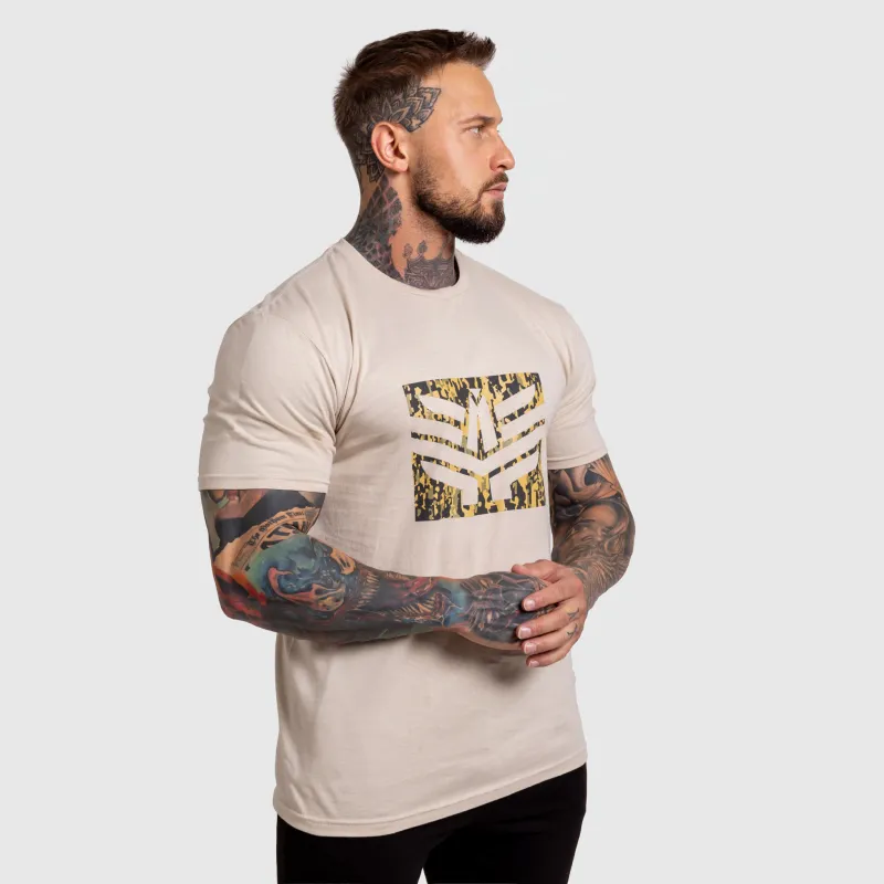 Tricou bărbați Iron Aesthetics Tactical, sand-5