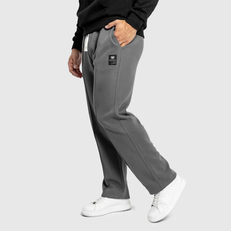 Pantaloni de trening bărbați Iron Aesthetics Prestige, gri-7