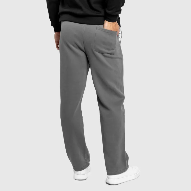 Pantaloni de trening bărbați Iron Aesthetics Prestige, gri-3
