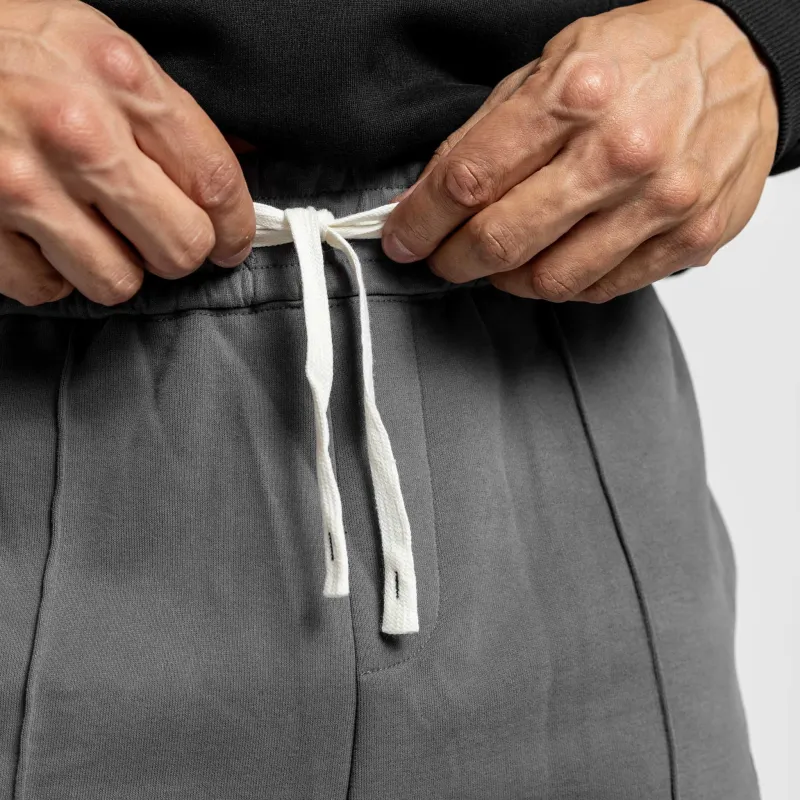 Pantaloni de trening bărbați Iron Aesthetics Prestige, gri-12