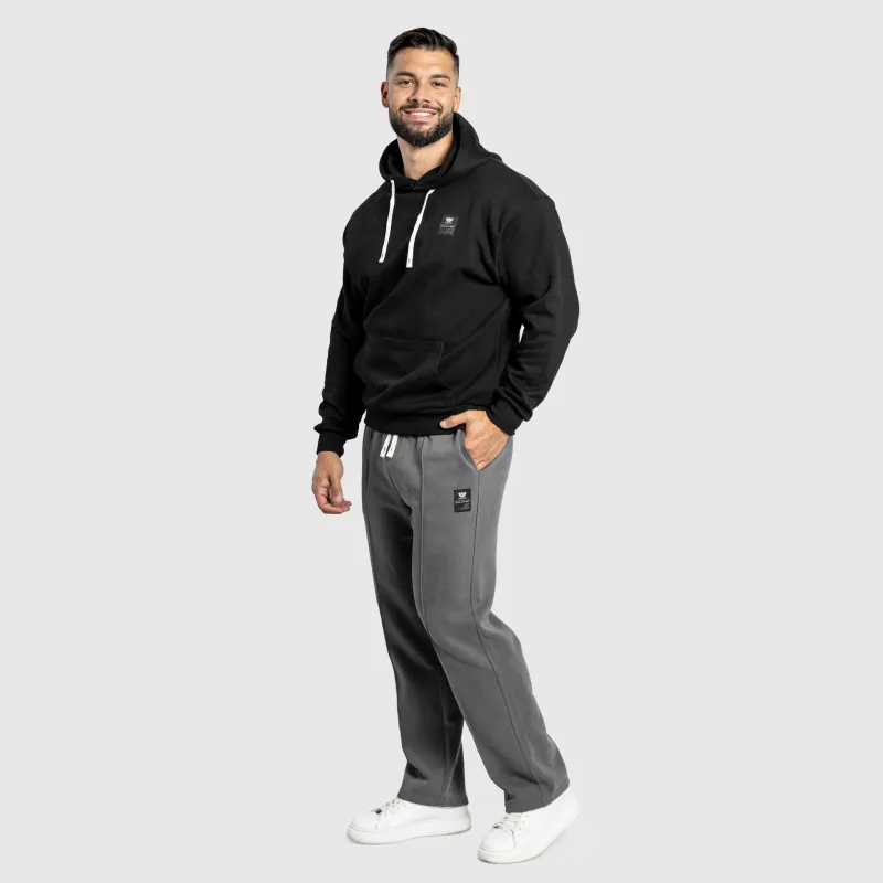 Pantaloni de trening bărbați Iron Aesthetics Prestige, gri-10