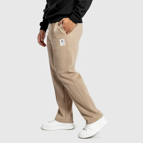 Pantaloni de trening bărbați Iron Aesthetics Prestige, bej