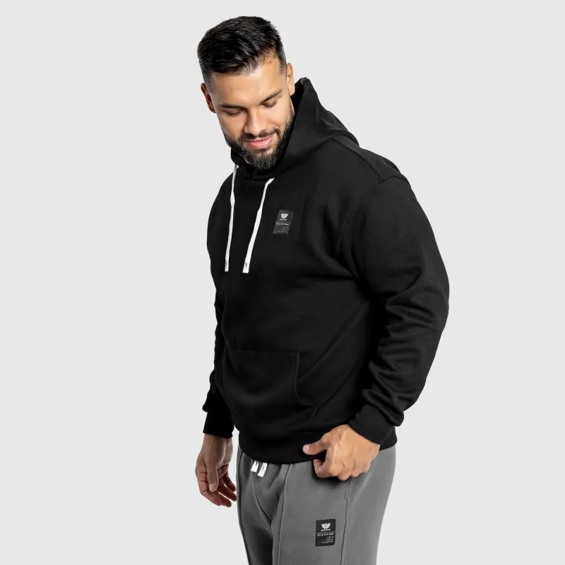 Hanorac oversized bărbați Iron Aesthetics Prestige, negru-5