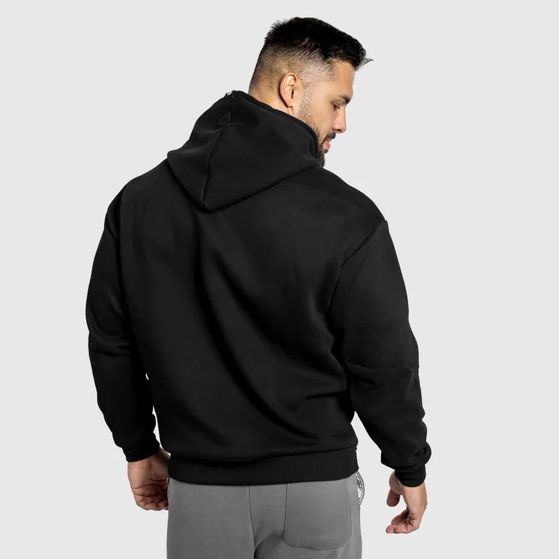Hanorac oversized bărbați Iron Aesthetics Prestige, negru-2
