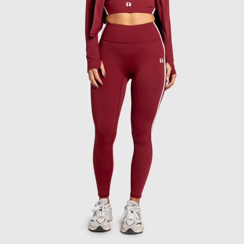Colanți damă Iron Aesthetics Define, vișinie-3