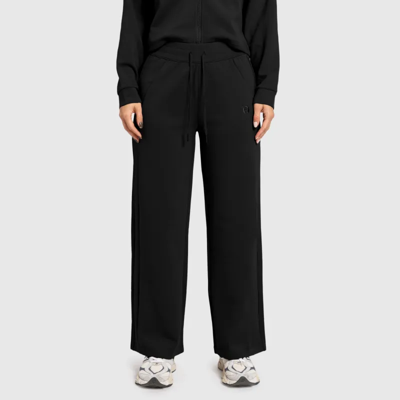 Pantaloni de trening damă Iron Aesthetics Enigma, negri-5