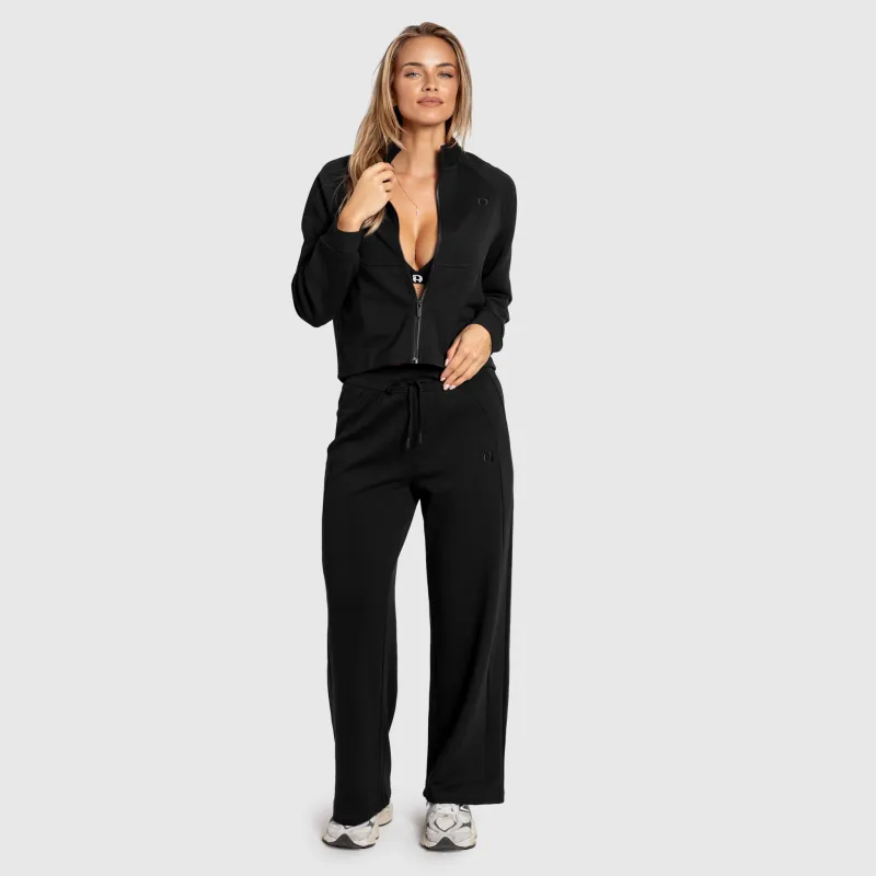 Pantaloni de trening damă Iron Aesthetics Enigma, negri-6