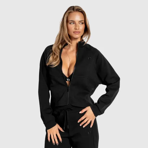 Hanorac cu fermoar damă Iron Aesthetics Enigma, negru
