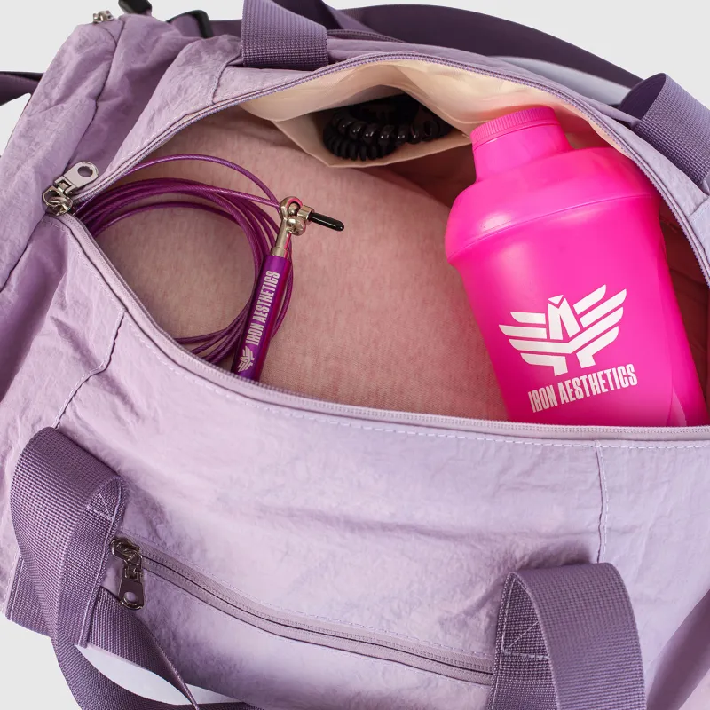 Geantă sport Iron Aesthetics Gym Bunny, violet-6