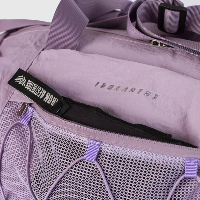 Geantă sport Iron Aesthetics Gym Bunny, violet-4