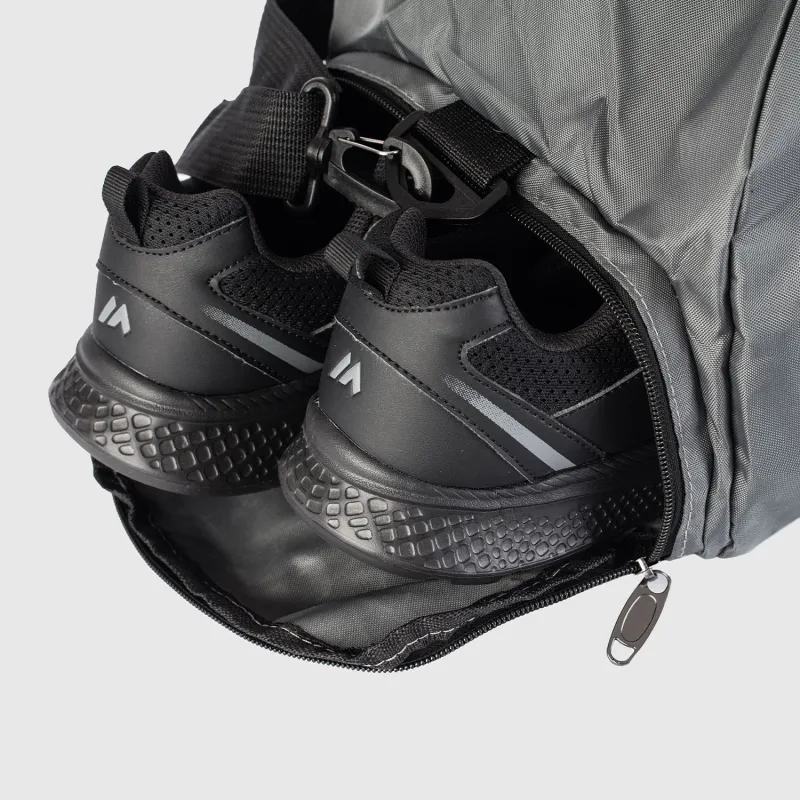 Geantă sport Iron Aesthetics FitKit 2in1, gri-5