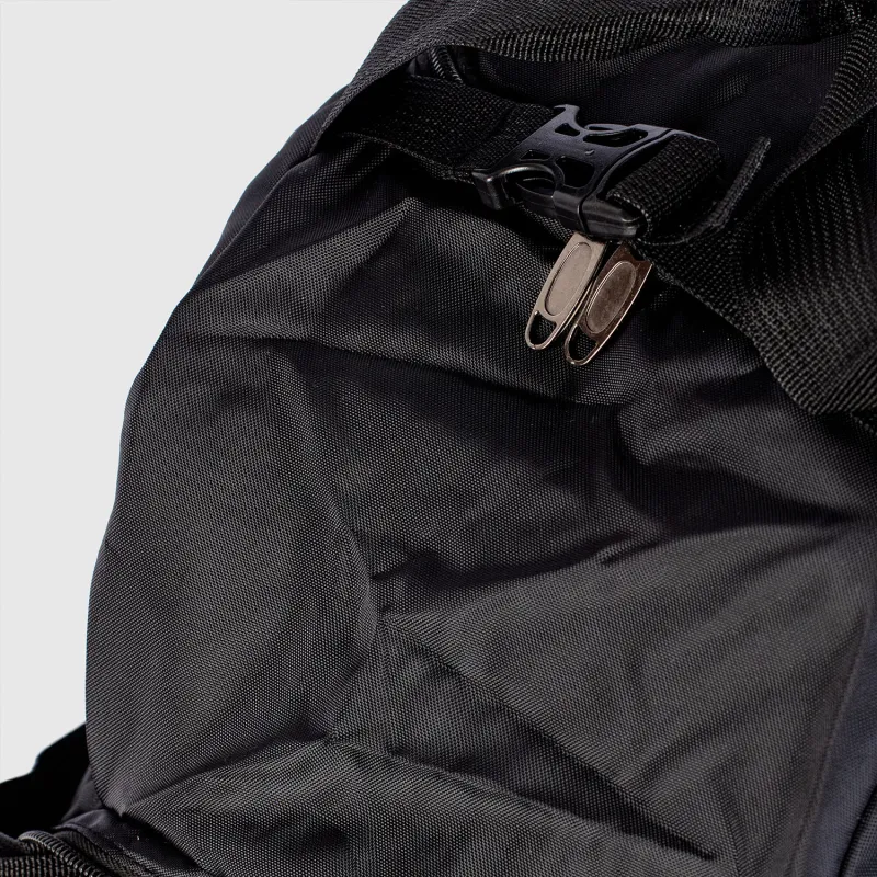 Geantă sport Iron Aesthetics FitKit 2in1, neagră-7