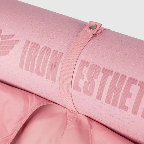 Geantă pentru yoga Iron Aesthetics Asana, roz