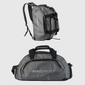 Geantă sport Iron Aesthetics FitKit 2in1, gri