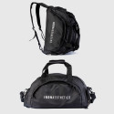 Geantă sport Iron Aesthetics FitKit 2in1, neagră