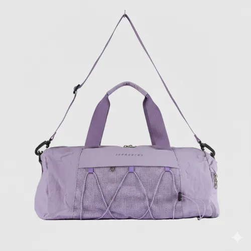 Geantă sport Iron Aesthetics Gym Bunny, violet