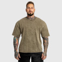 Tricou oversized Iron Aesthetics Heritage, washed green