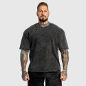 Tricou oversized Iron Aesthetics Heritage, washed black