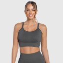 Bustieră sport damă Iron Aesthetics Ultimate, gri