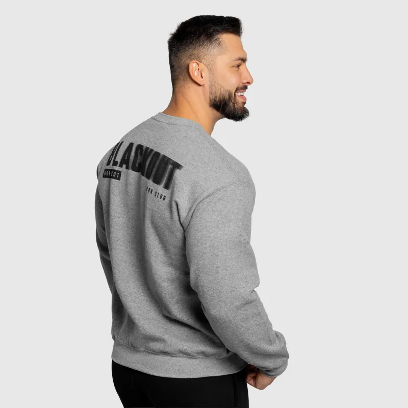 Pulover bărbați Iron Aesthetics Blackout, gri-5