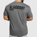 Tricou bărbați Iron Aesthetics Blackout, charcoal