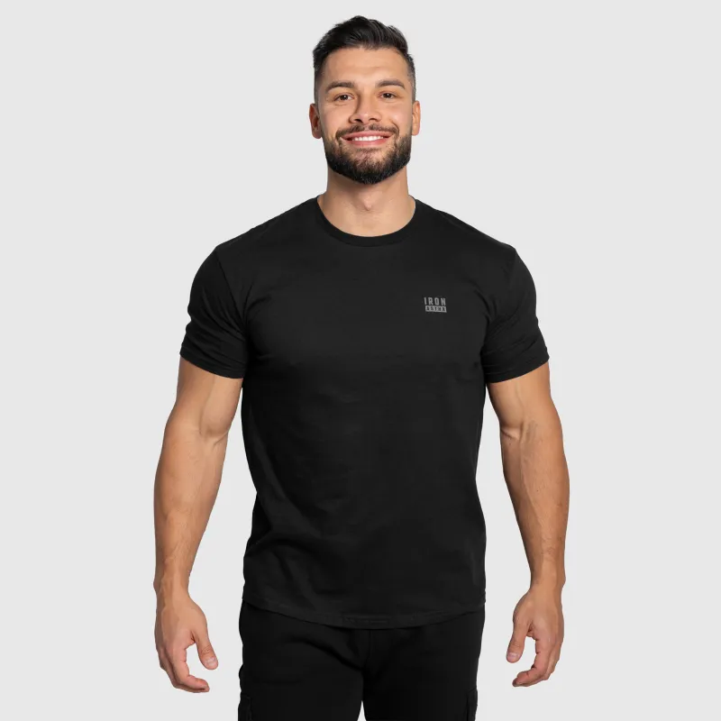 Tricou bărbați Iron Aesthetics Blackout, negru-2