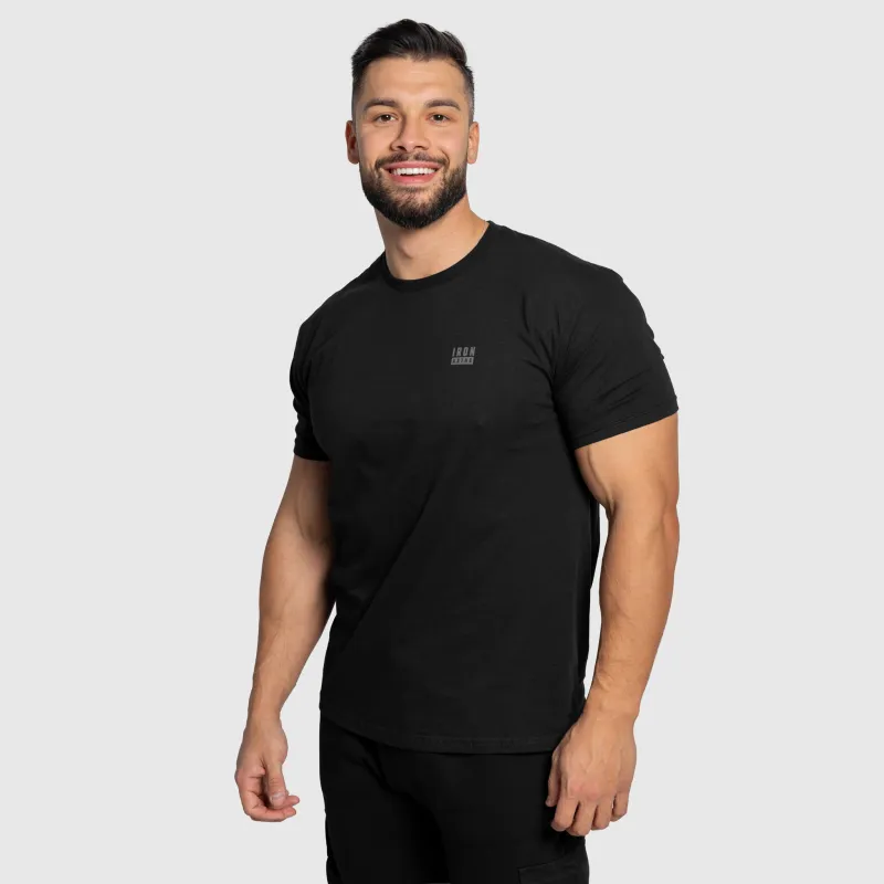 Tricou bărbați Iron Aesthetics Blackout, negru-4