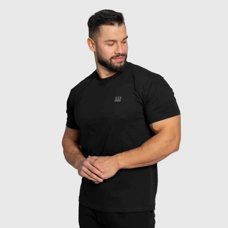 Tricou bărbați Iron Aesthetics Blackout, negru-5