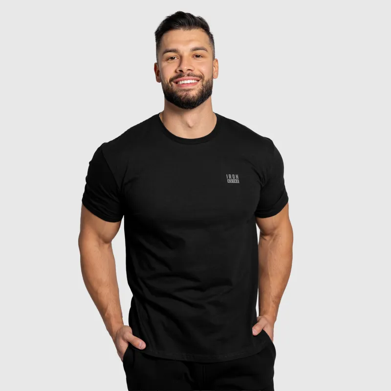 Tricou bărbați Iron Aesthetics Blackout, negru-8