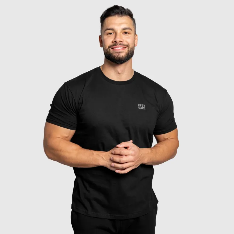 Tricou bărbați Iron Aesthetics Blackout, negru-9