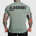 Tricou bărbați Iron Aesthetics Blackout, verde