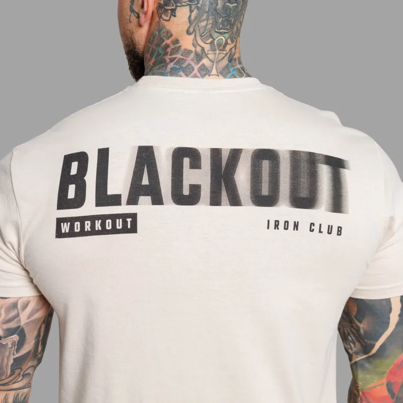 Tricou bărbați Iron Aesthetics Blackout, sand-8