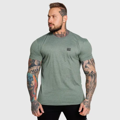 Tricou bărbați Iron Aesthetics Blackout, verde