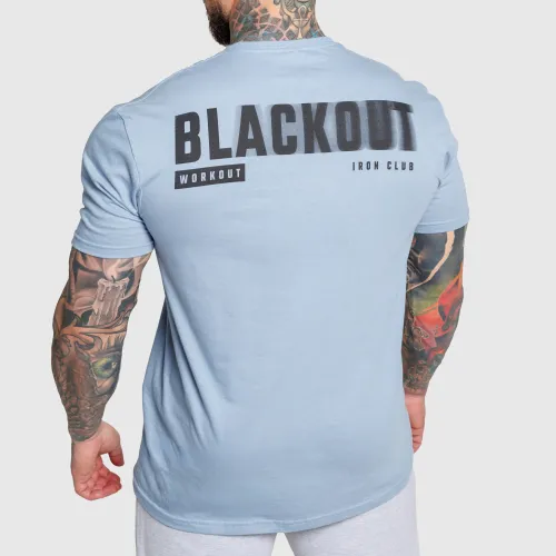 Tricou bărbați Iron Aesthetics Blackout, albastru