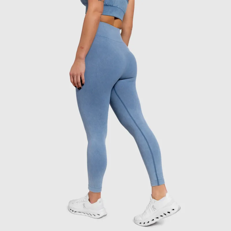 Colanți damă Iron Aesthetics Faded, washed blue-4