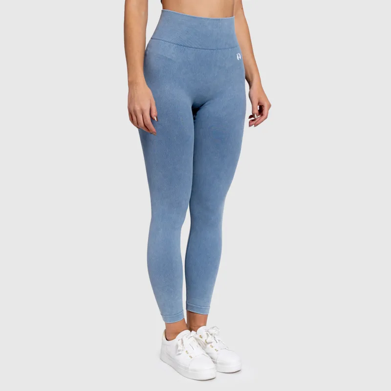 Colanți damă Iron Aesthetics Faded, washed blue-7