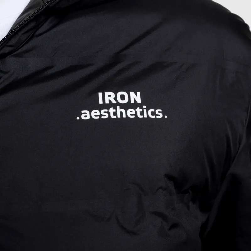 Geacă pentru bărbați Iron Aesthetics Zenit Puffer, neagră-14
