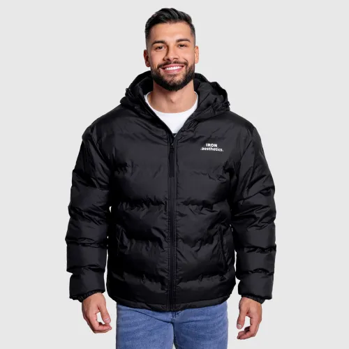 Geacă pentru bărbați Iron Aesthetics Zenit Puffer, neagră