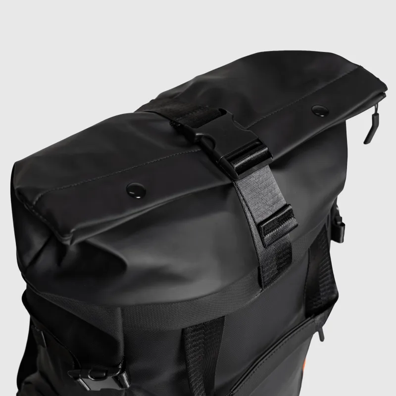 Rucsac Rolltop Iron Aesthetics Urban Pro, negru-6