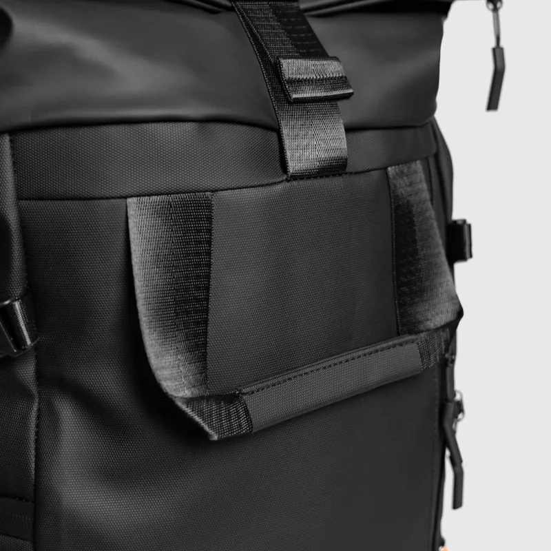 Rucsac Rolltop Iron Aesthetics Urban Pro, negru-8