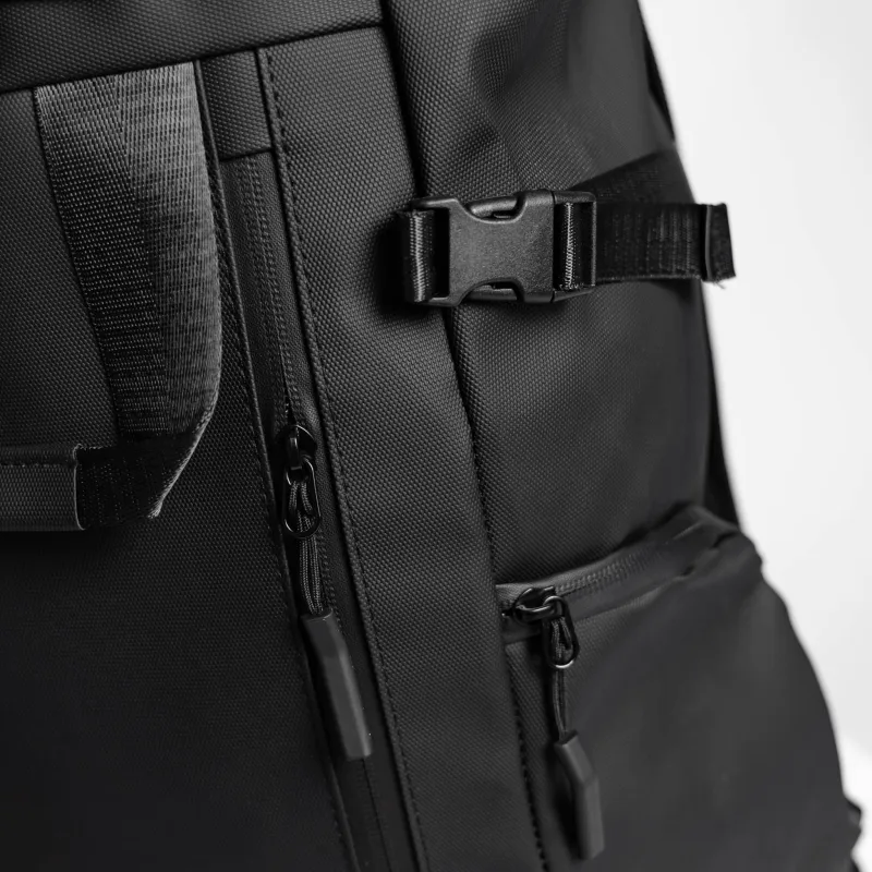 Rucsac Rolltop Iron Aesthetics Urban Pro, negru-9