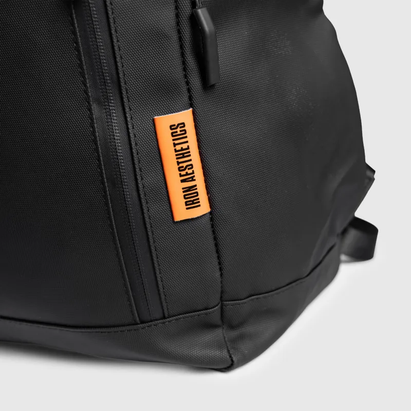 Rucsac Rolltop Iron Aesthetics Urban Pro, negru-10