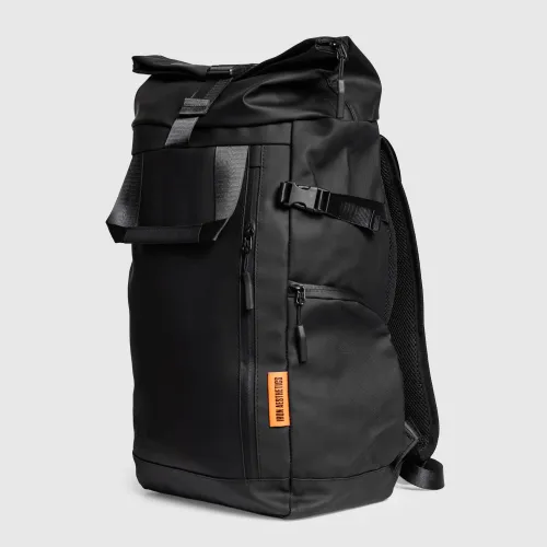 Rucsac Rolltop Iron Aesthetics Urban Pro, negru